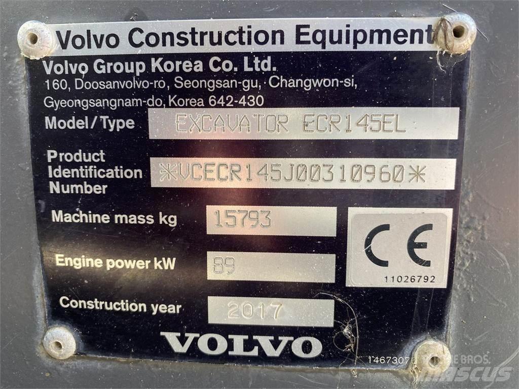 Volvo ECR145EL Bageri gusjeničari