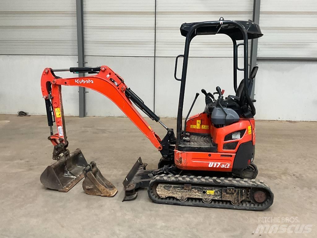 Kubota U 17-3 A Mini bageri <7t
