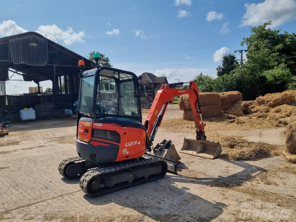 Kubota U 27-4 Mini bageri <7t