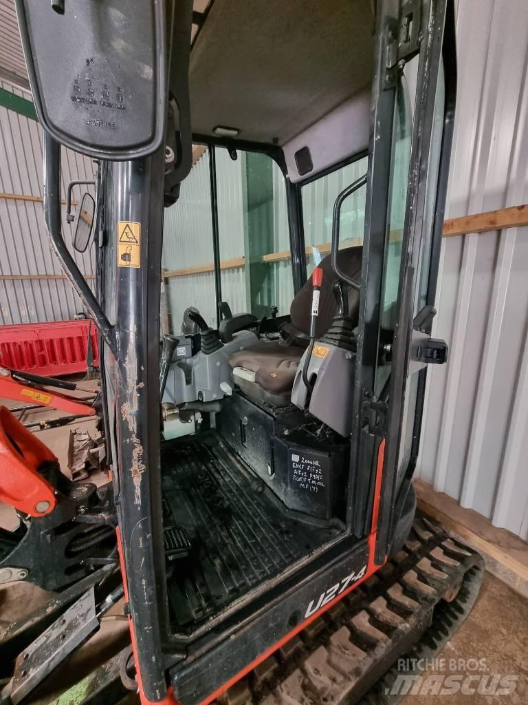 Kubota U 27-4 Mini bageri <7t