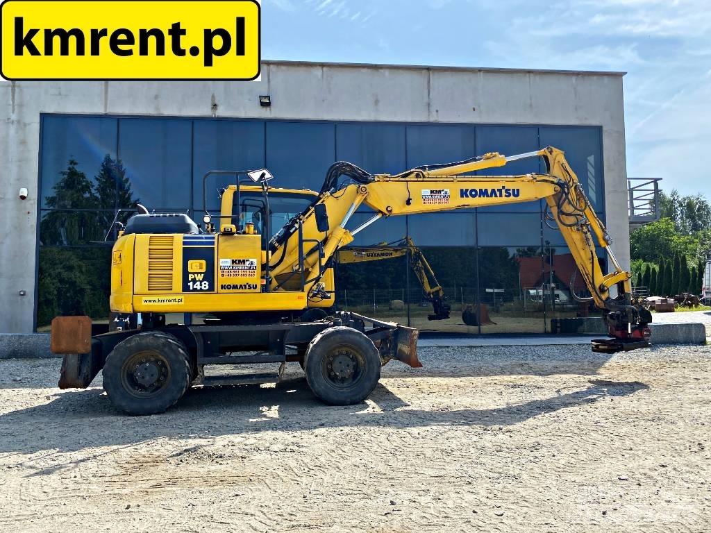 Komatsu PW 148-8 Bageri na kotačima