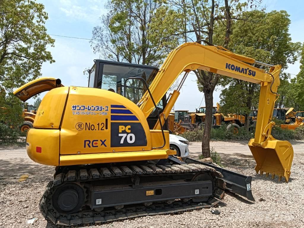 Komatsu PC 70 Midi bageri 7t – 12t