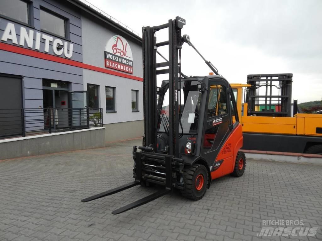 Linde H25T-02 Plinski viličari