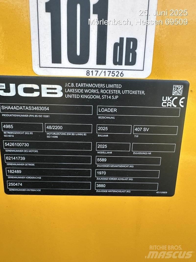 JCB 407 Utovarivači na kotačima