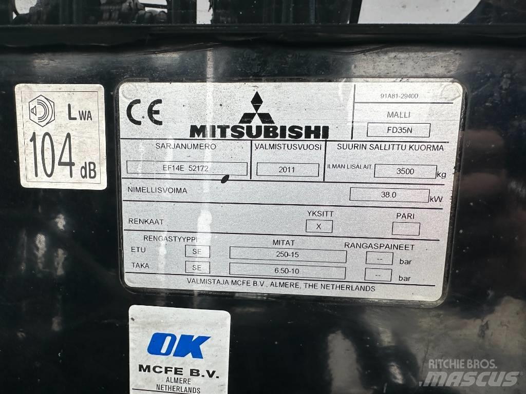 Mitsubishi FD 35 N Dizelski viličari