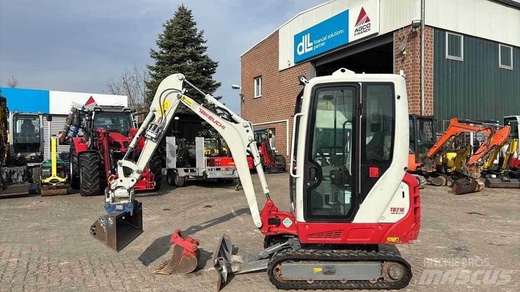 Takeuchi TB216 Mini bageri <7t