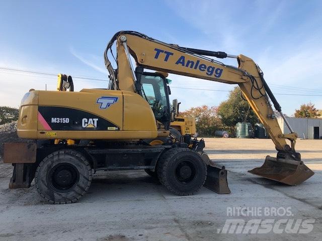 CAT M 315 D Bageri na kotačima