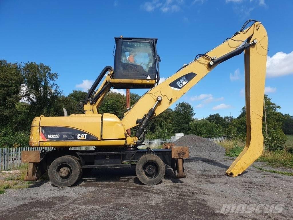 CAT M 322 D MH Bageri za manipuliranje materijalom / otpadom