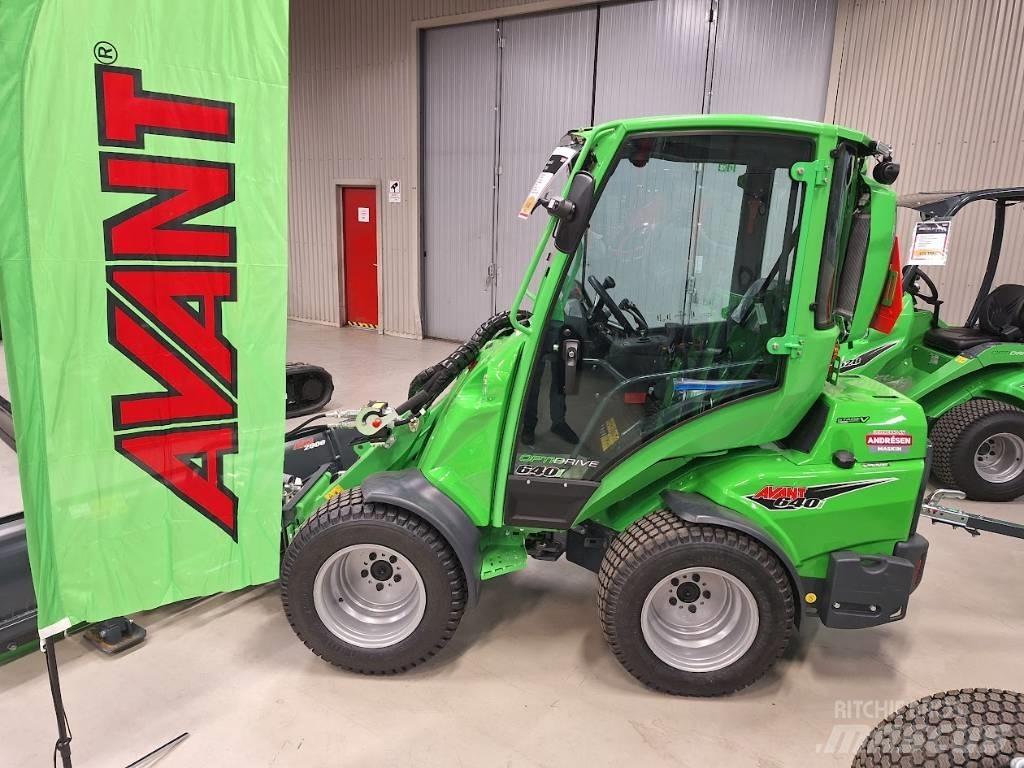 Avant 640i Skid steer mini utovarivači