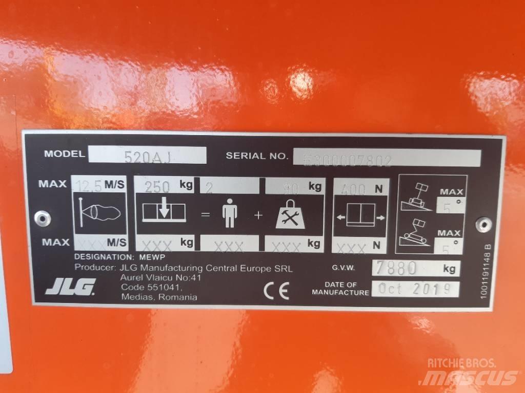 JLG 520 AJ Zglobne podizne platforme