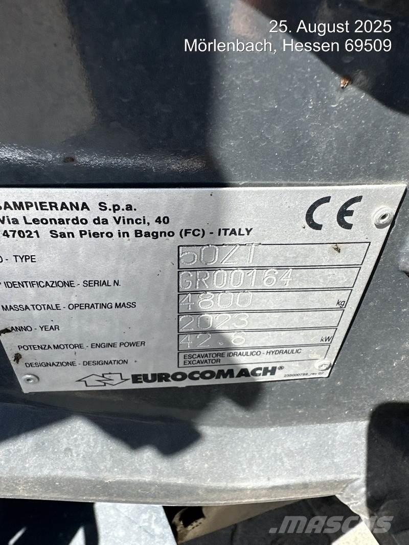 Eurocomach 50ZT Mini bageri <7t