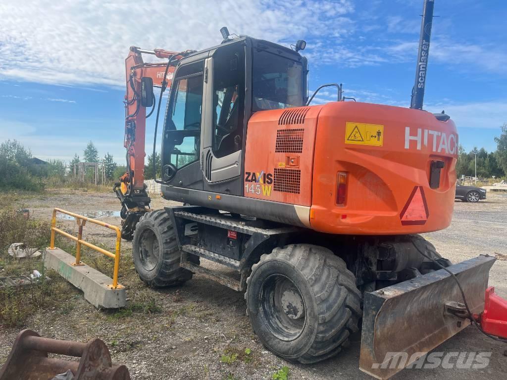 Hitachi ZX 145 W-3 Bageri na kotačima