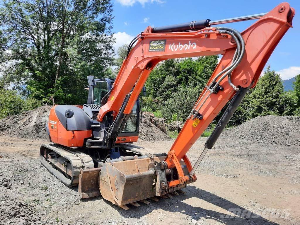 Kubota KX 080-4 Midi bageri 7t – 12t