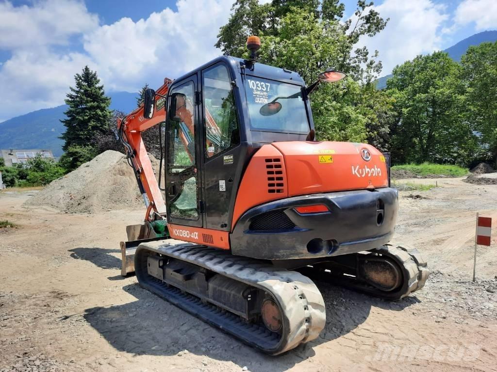 Kubota KX 080-4 Midi bageri 7t – 12t