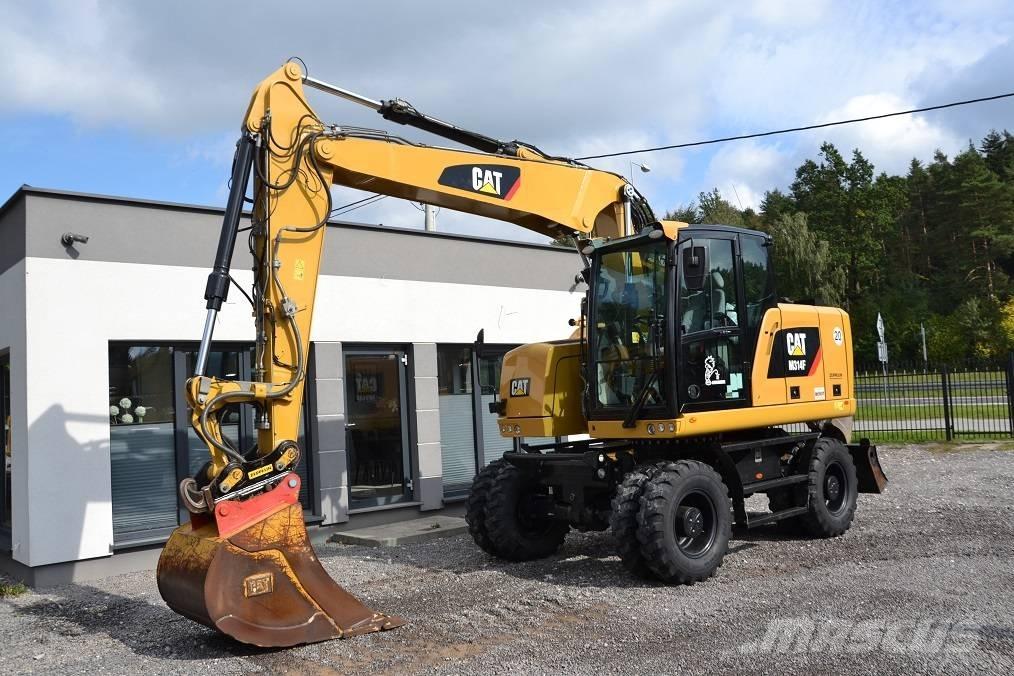 CAT M 314 F Bageri na kotačima