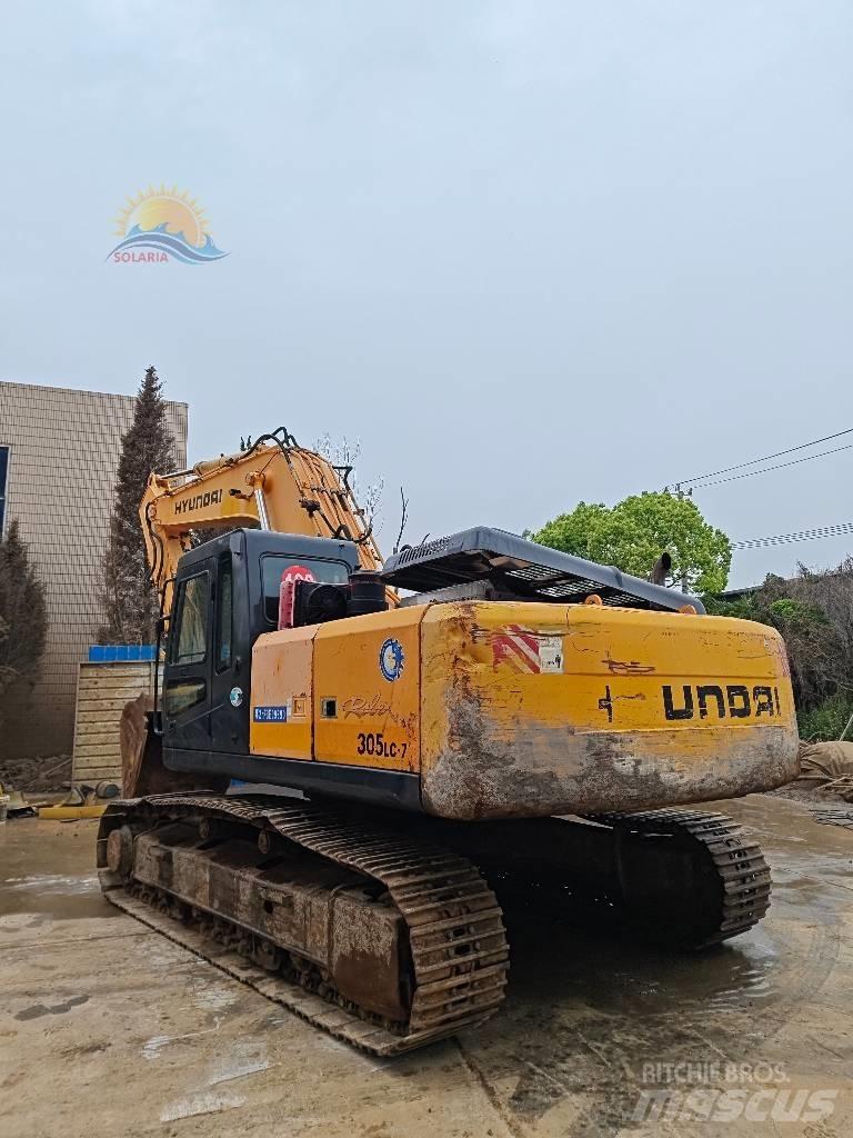 Hyundai R305LC-7 Bageri gusjeničari