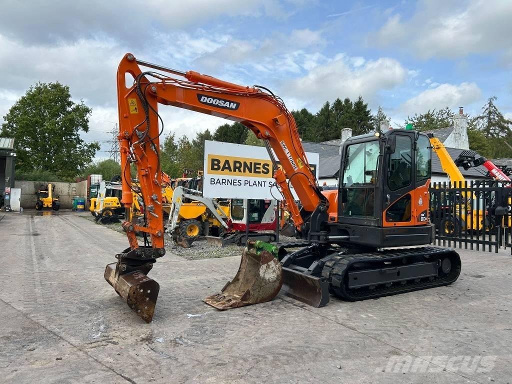 Doosan DX 80 R Midi bageri 7t – 12t
