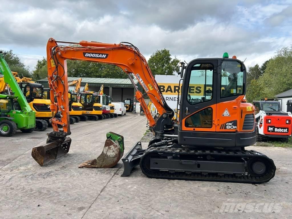 Doosan DX 80 R Midi bageri 7t – 12t