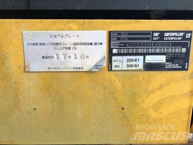 CAT 320-07A Bageri gusjeničari