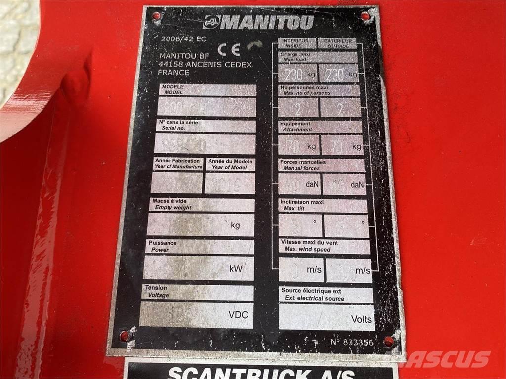 Manitou 200ATJ RC Zglobne podizne platforme