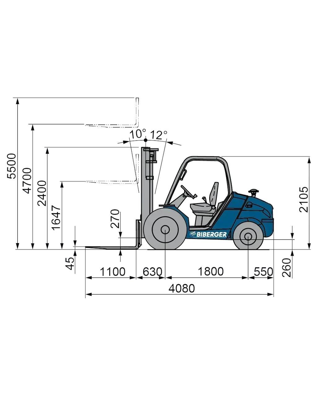 Manitou MSI 30 Dizelski viličari