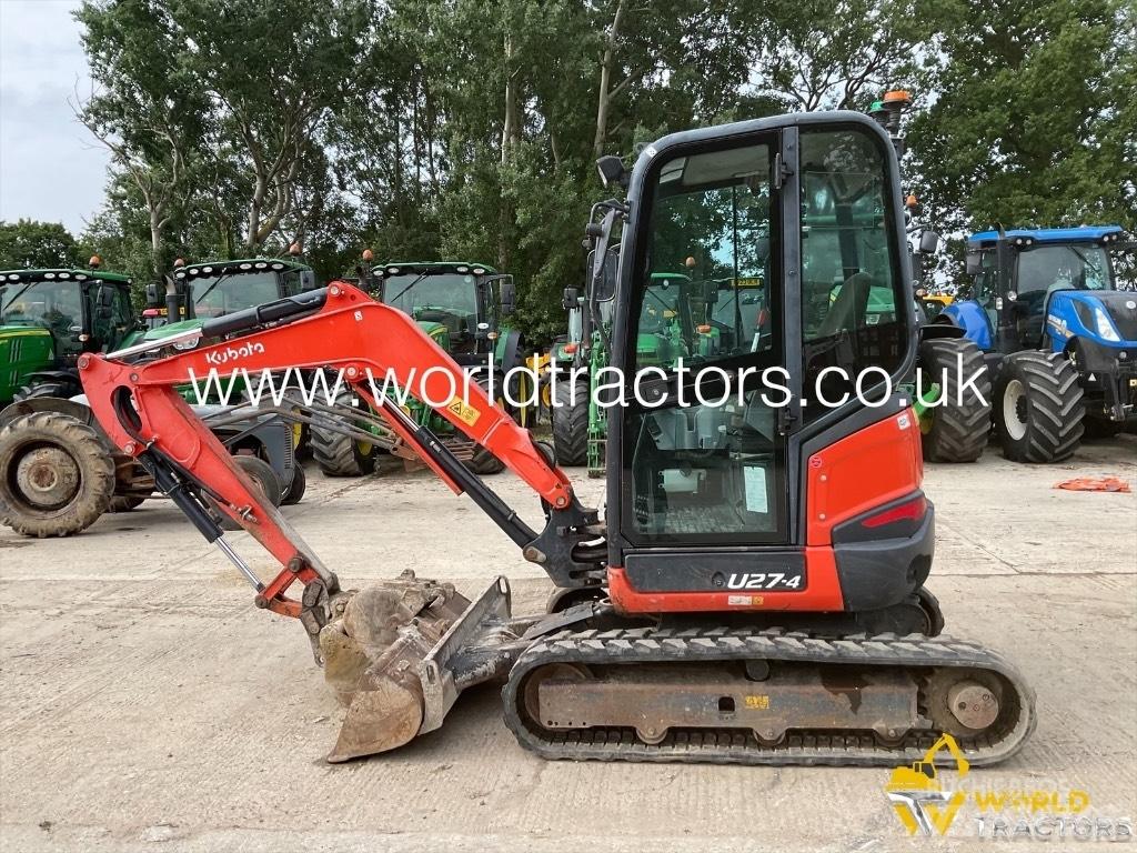 Kubota U 27-4 Mini bageri <7t
