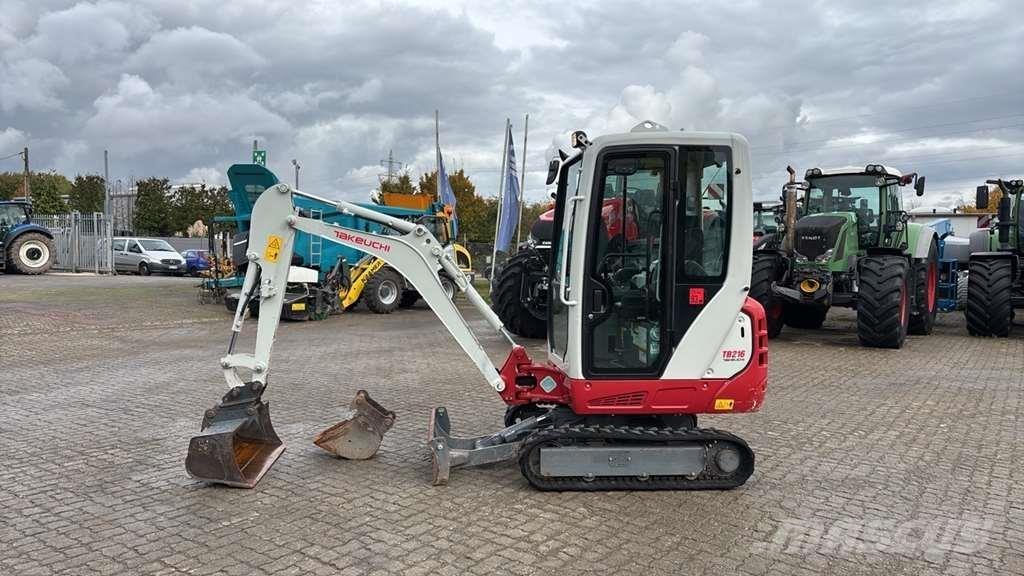 Takeuchi TB216 Mini bageri <7t