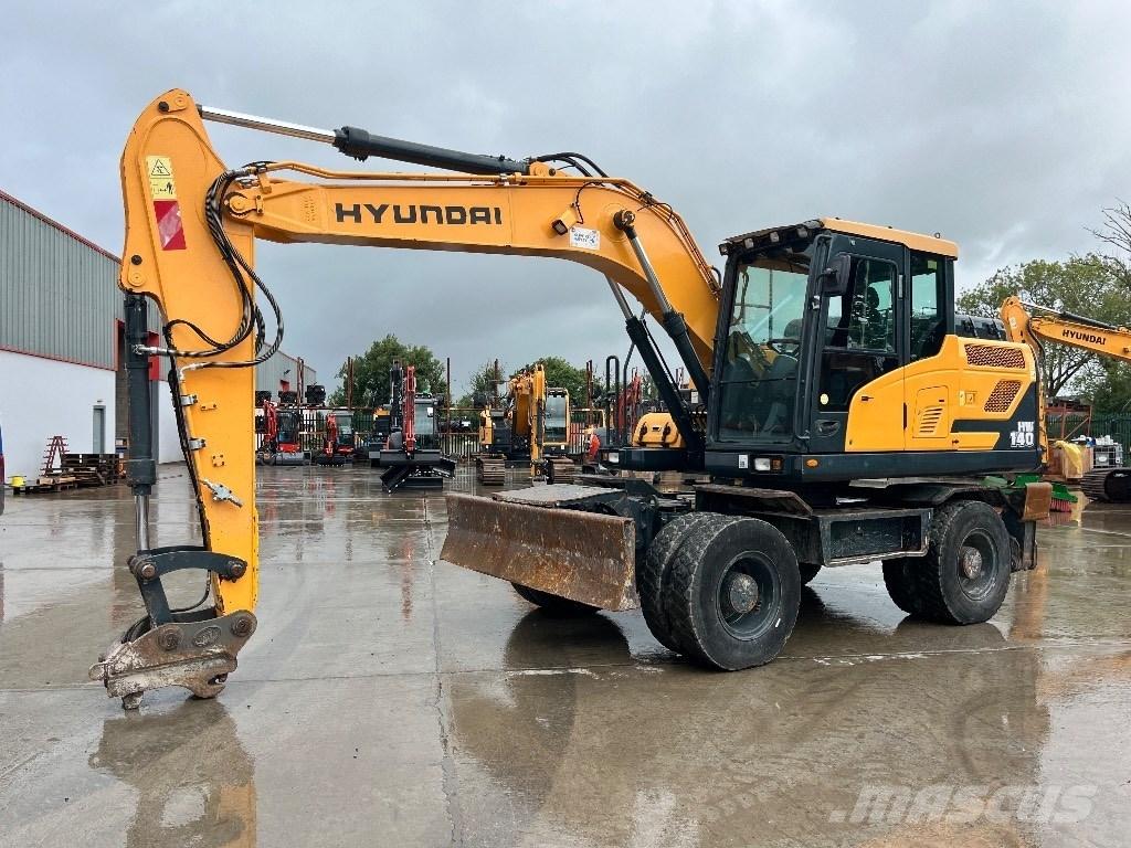 Hyundai HW140 Bageri na kotačima