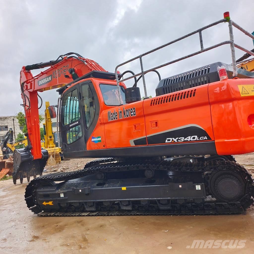 Doosan DX 340 LC Bageri gusjeničari