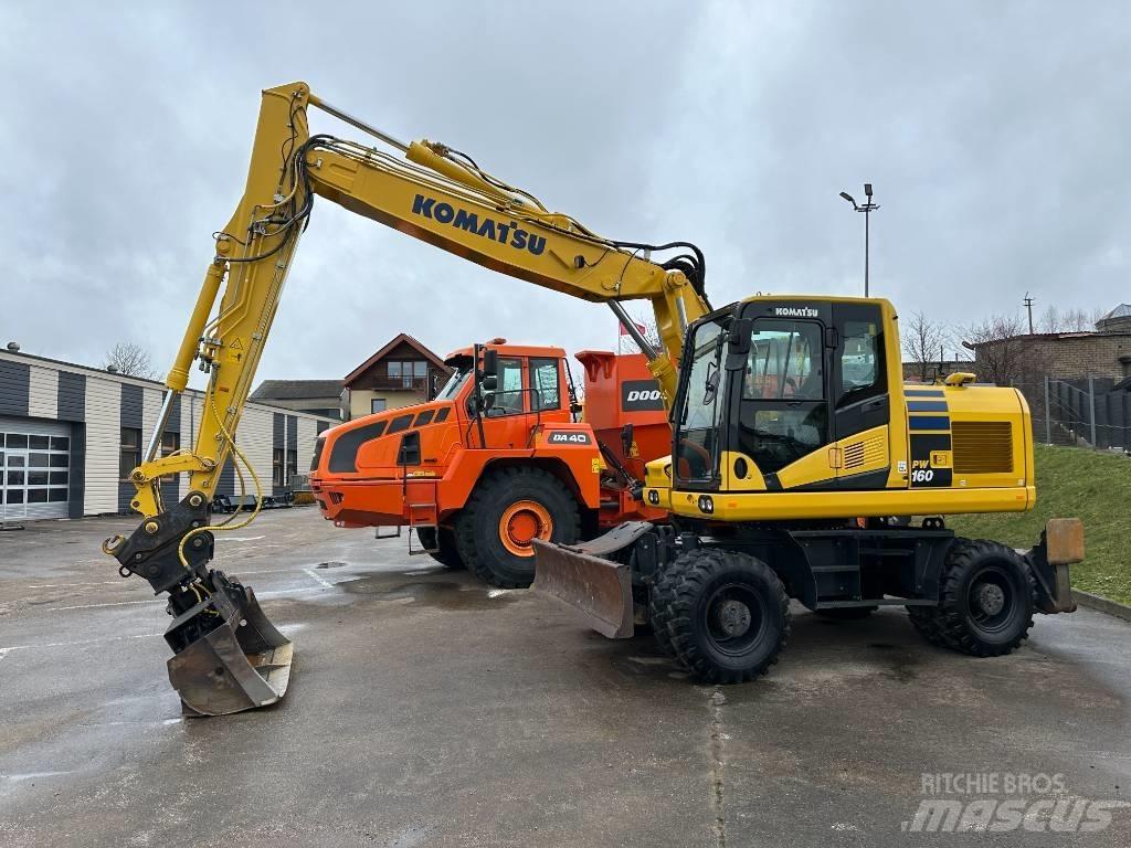 Komatsu PW160-11 Bageri na kotačima