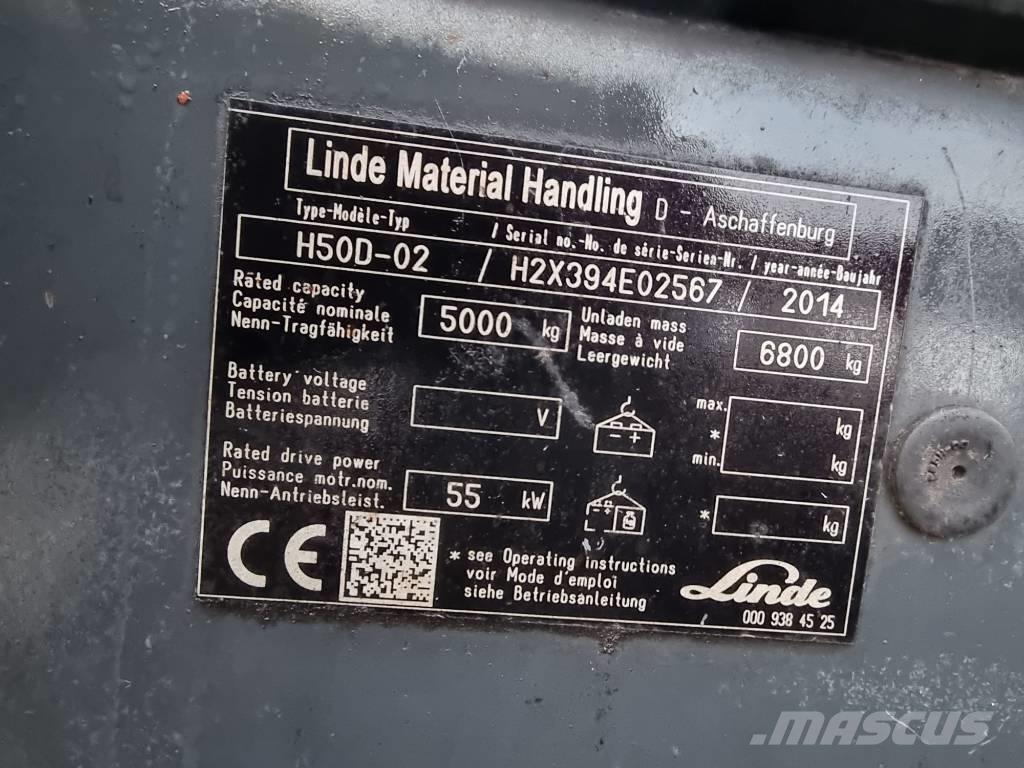 Linde H 50 D Dizelski viličari