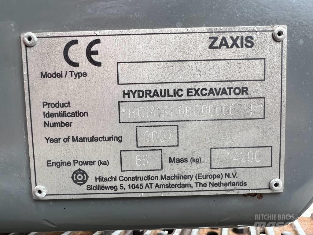 Hitachi ZX 135 US Bageri gusjeničari