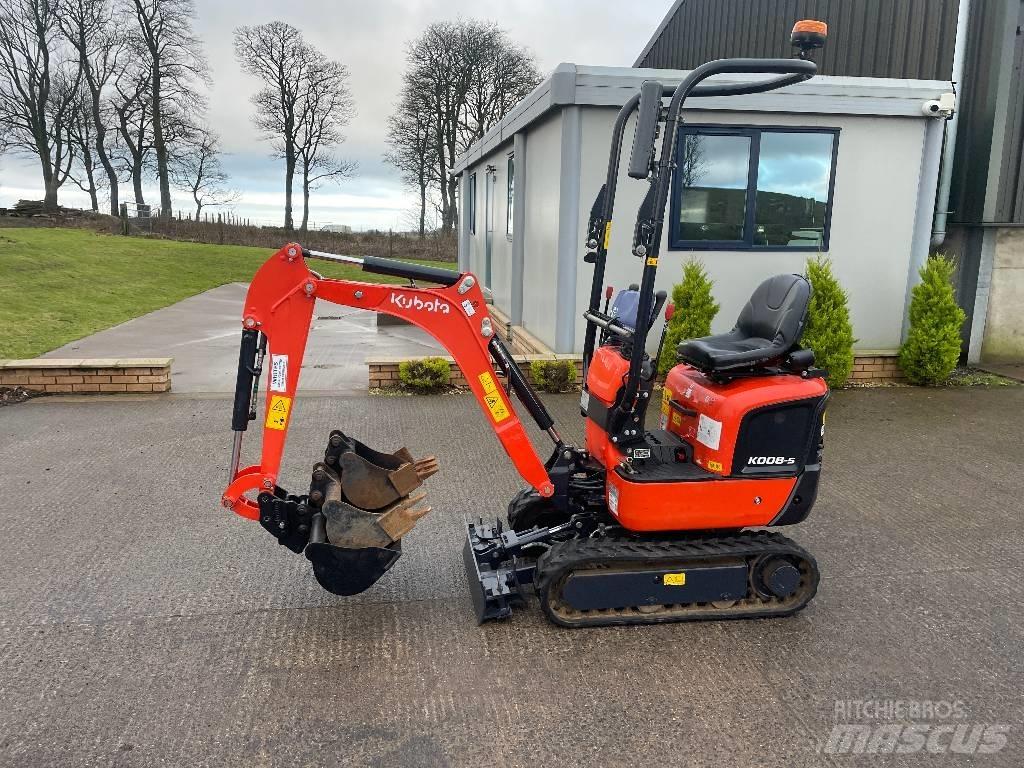 Kubota K008-5 Mini bageri <7t