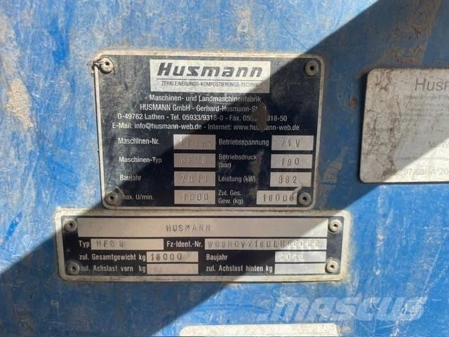 Husmann HFG 6 Strojevi za rezanje otpada