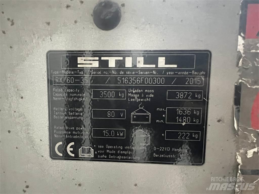Still RX60-35 Električni viličari