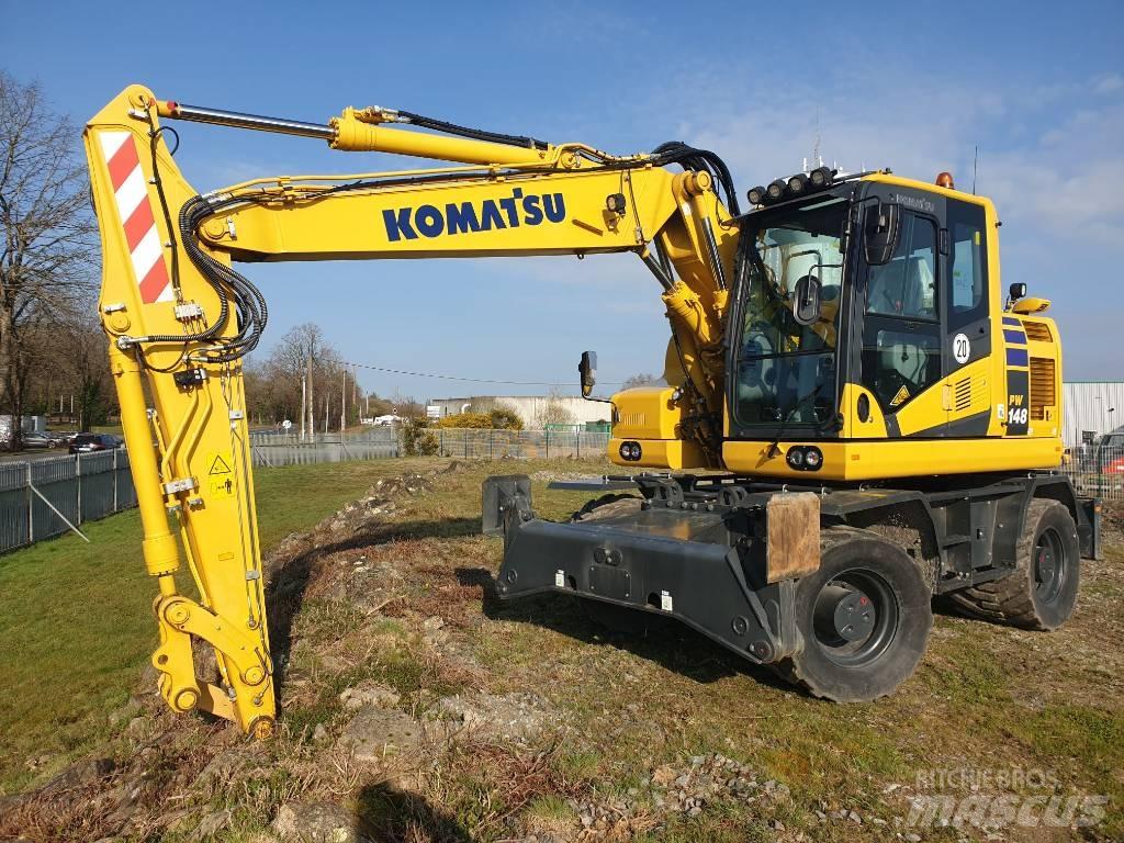 Komatsu PW148-11EO Bageri na kotačima