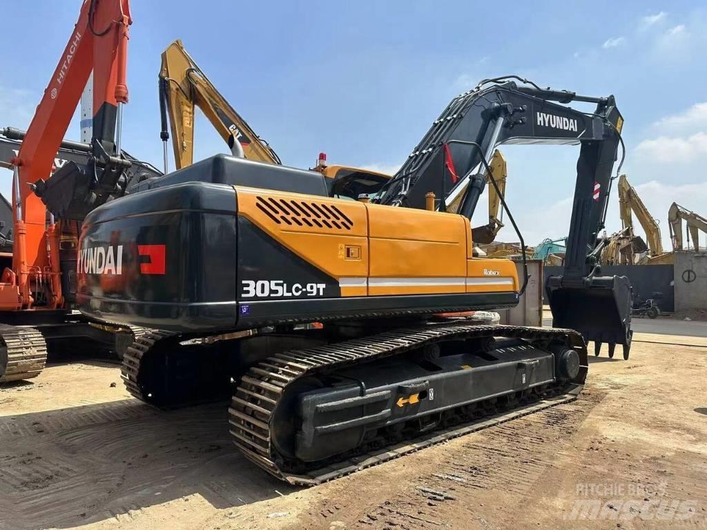 Hyundai 305 LC-9T Bageri gusjeničari