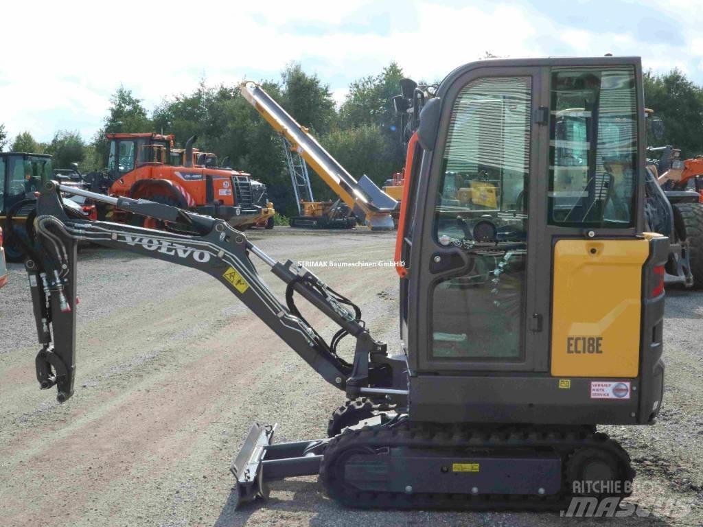 Volvo EC 18 E Mini bageri <7t