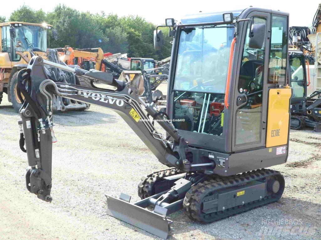Volvo EC 18 E Mini bageri <7t