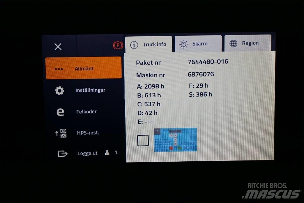 Toyota RRE140HE Viličari sa pomičnim stupom