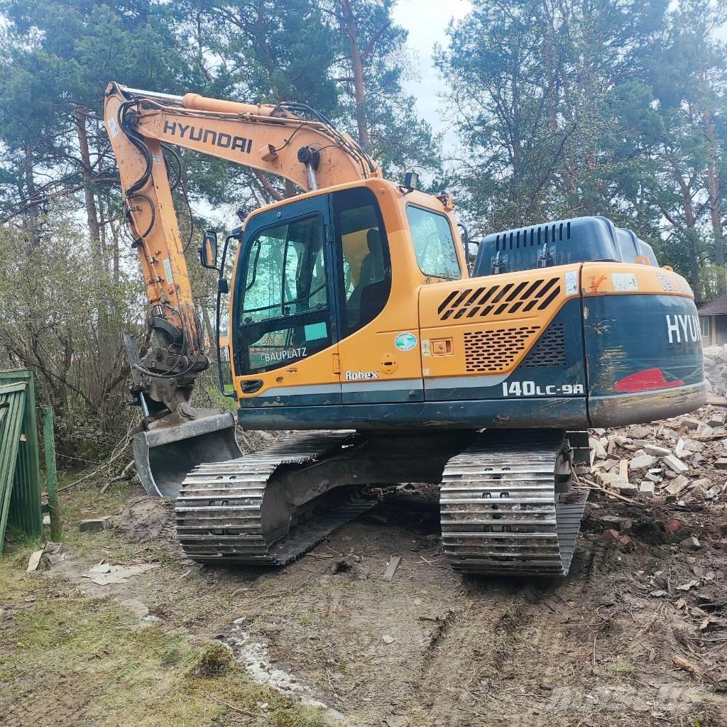 Hyundai LC 140 Bageri gusjeničari