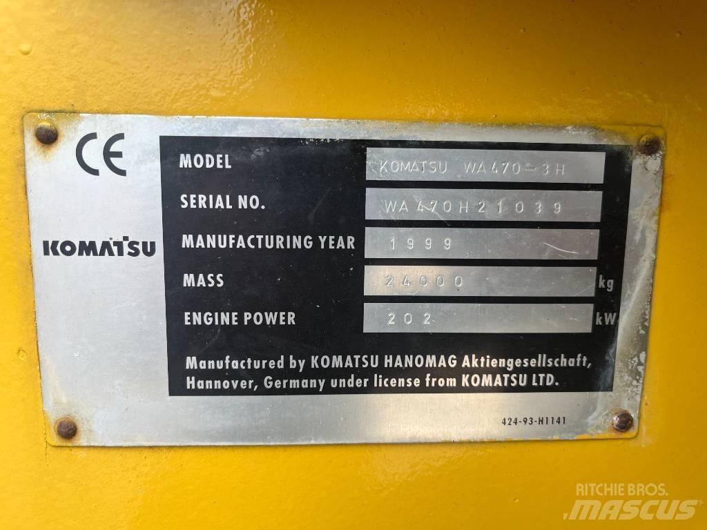Komatsu WA 470-3H Utovarivači na kotačima