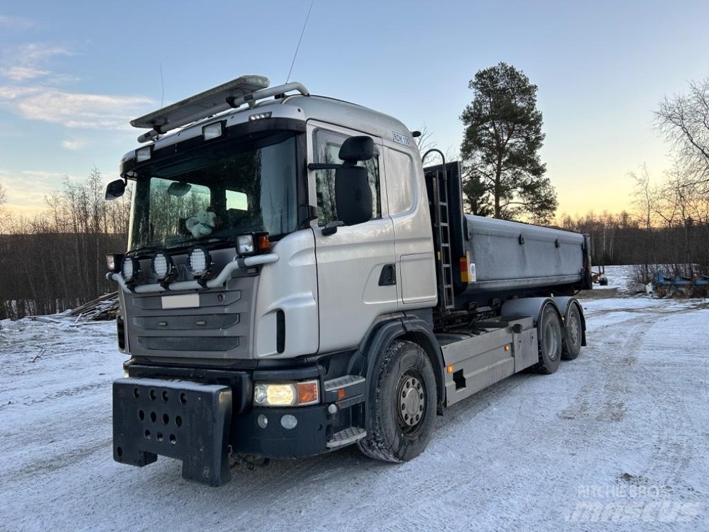 Scania G 480 Rol kiper kamioni s kukama za dizanje