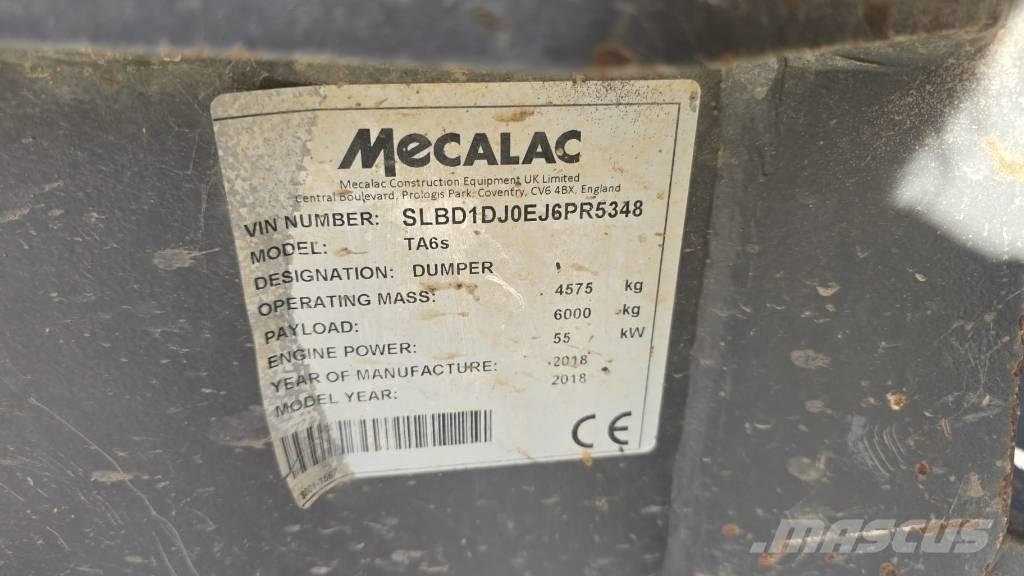 Mecalac TA 6 S Zglobni demperi
