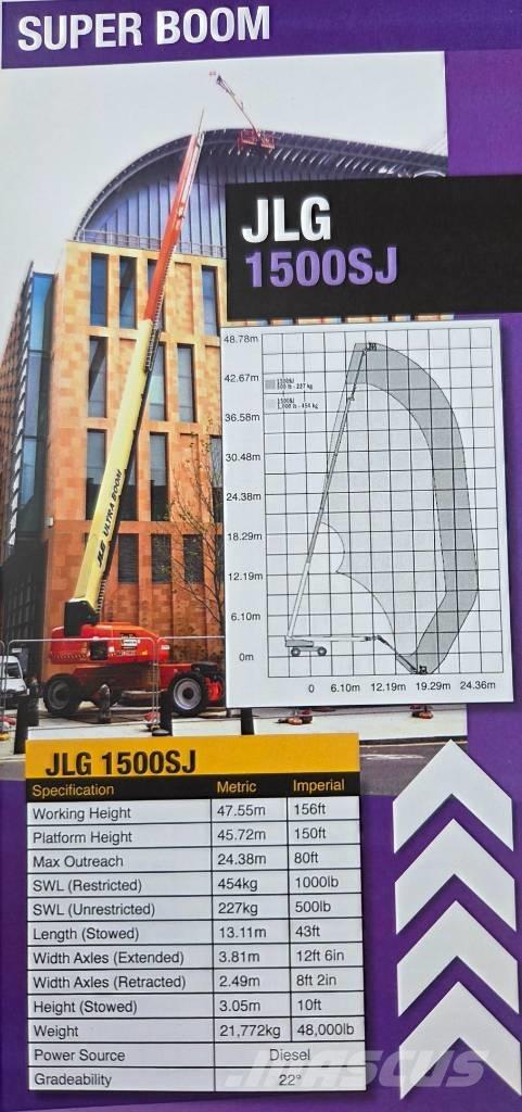 JLG 1500 SJ Teleskopske podizne platforme
