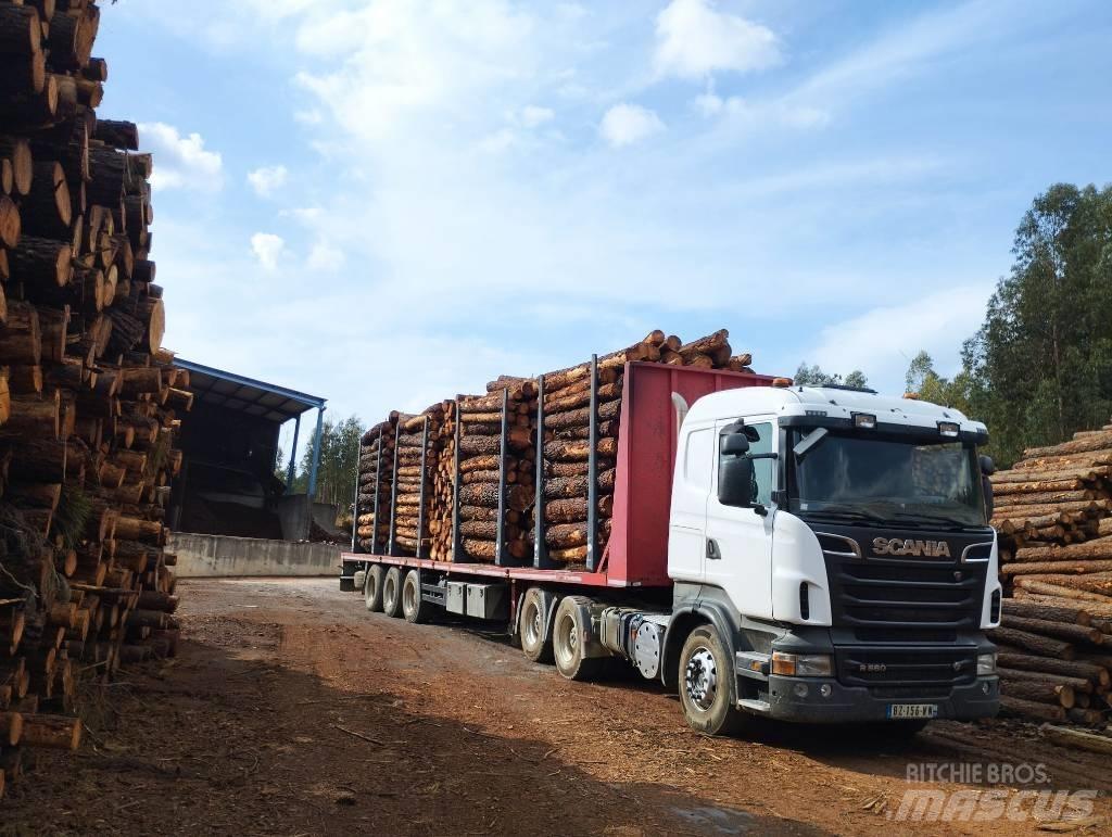 Scania R 560 Kamioni za drva
