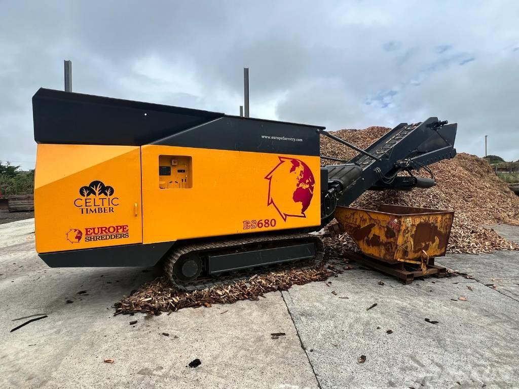 Euro Shredder ES680 Drobilice za drvo / čiperi