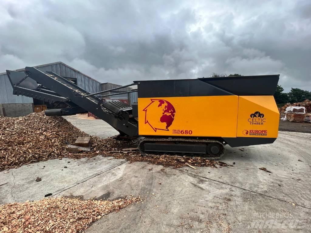 Euro Shredder ES680 Drobilice za drvo / čiperi