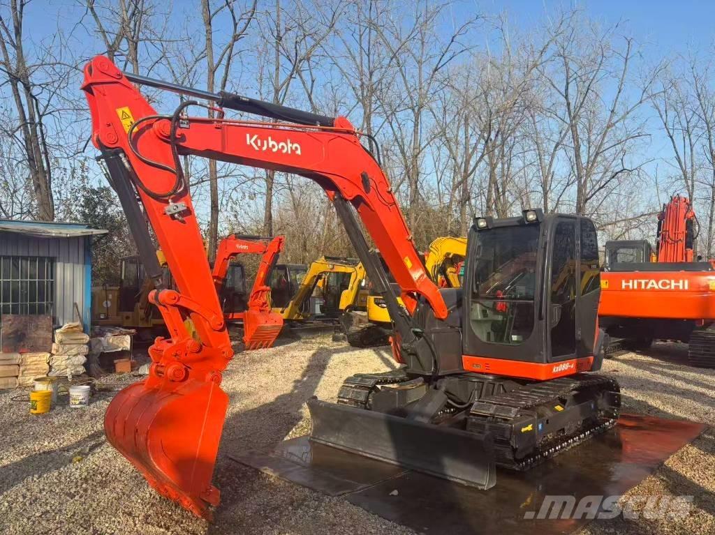 Kubota KX 080-4 Midi bageri 7t – 12t