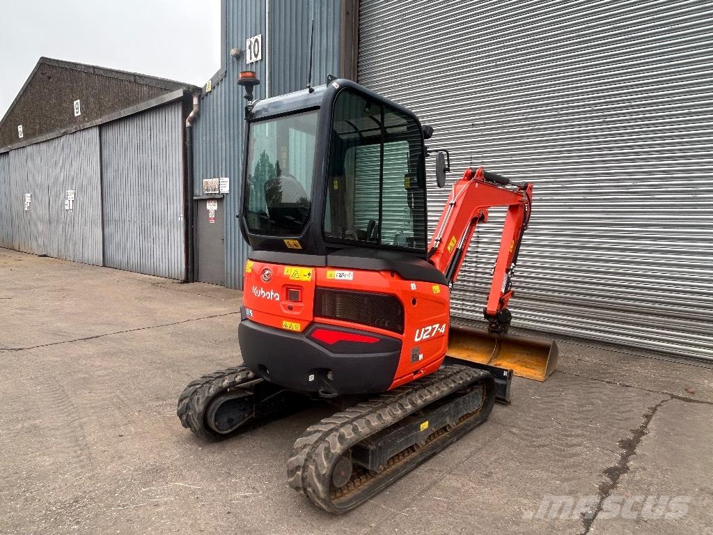 Kubota U27-4 Mini bageri <7t